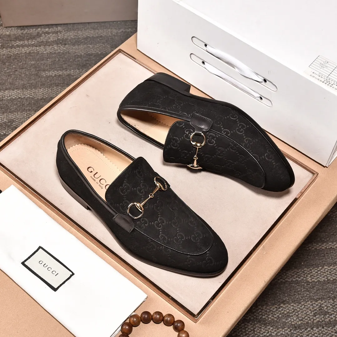 Men's shoes💰540📛📛Original (water-dyed cowhide) Gucci GUCCI official website formal shoes🌀 Italian🇮🇹imported cowhide➕top imported water-dyed cowhide lining💋Finely handmade original bottom, the real thing looks better when photographed in person Standard size 38-44